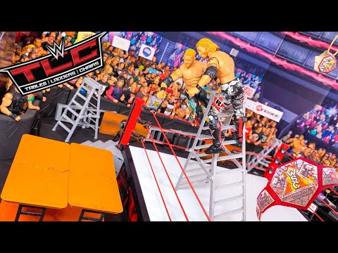 Edge vs Christian TLC Action Figure Match - Hardcore Championship