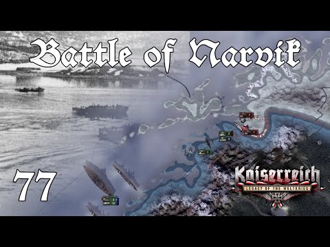 Kaiserreich - German Empire Ep 77: Battle of Narvik - Hearts of Iron 4