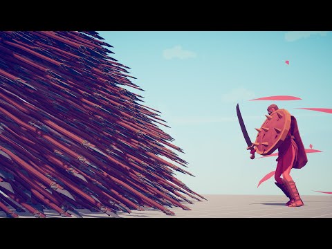 LEONIDAS vs EVERY GOD - Totally Accurate Battle Simulator
