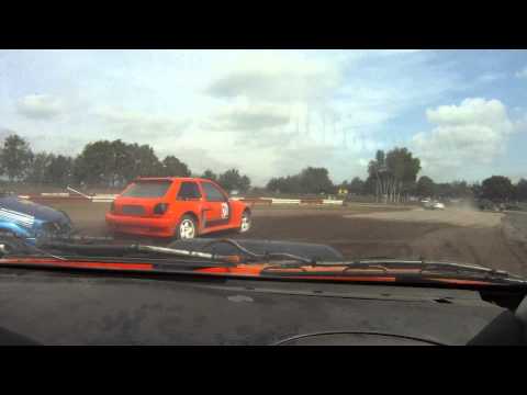 Crash - VAS Rallycross Arendonk, 2 september 2012