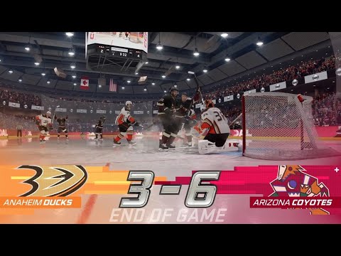 Anaheim Ducks vs Arizona Coyotes