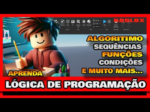 O QUE SÃO SCRIPTS?! - ROBLOX STUDIO PARA INICIANTES | Primeiros Passos na Lógica de Programação