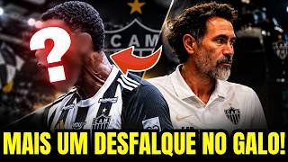 PÉSSIMA NOTÍCIA!!! ATACANTE SOFRE LESÃO MUSCULAR E VIRA DESFALQUE NO ATLÉTICO-MG!