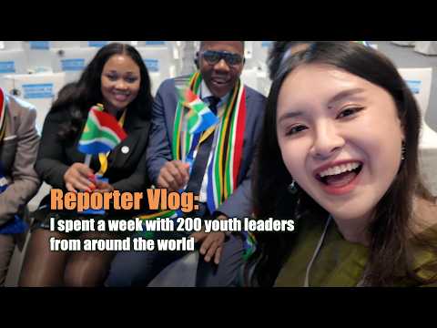Reporter Vlog: I spent a week with 200 youth leaders from around the world #youthvision