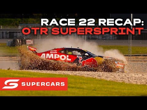 SUPERCARS 2023 OTR SuperSprint レース22ハイライト動画