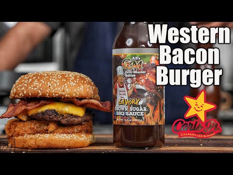 Carl's Jr Western Bacon Cheeseburger | Copycat Recipe