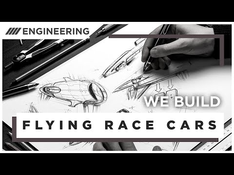 We Build Electric Flying Race Cars | Origins Mk2 Concept Build