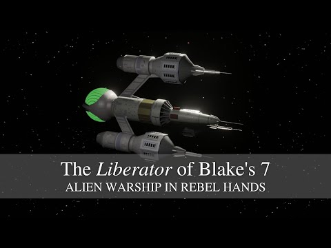 The Liberator of Blake's 7: alien warship in rebel hands