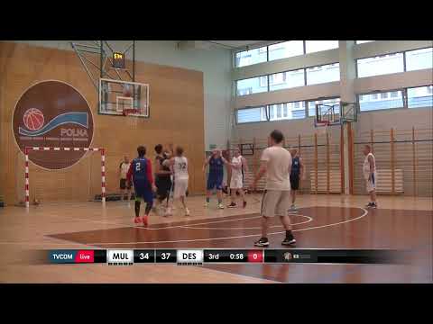 Skrót: Multisport vs Destrier - II Liga Warszawa - 14.06 - Koszykarska Liga Biznesu