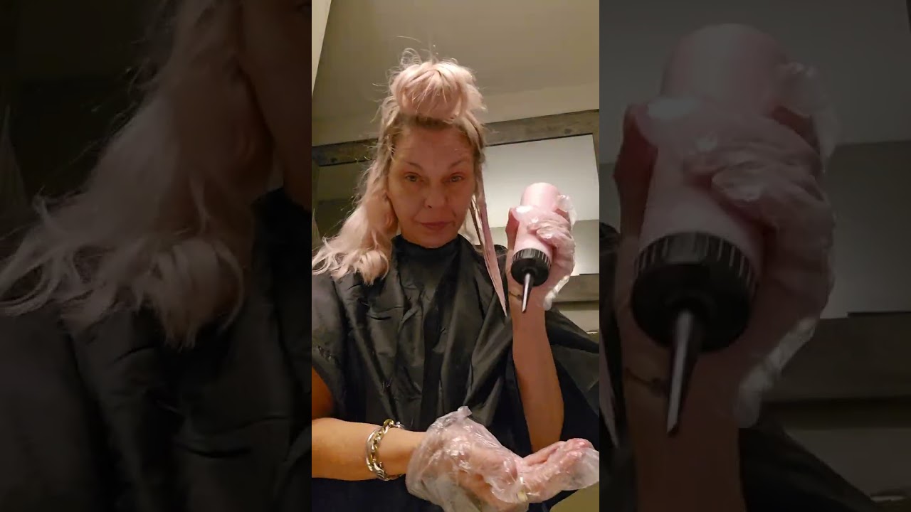 ion permanent color with 10 volume 🥂🩷👍🏼