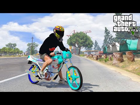 SETTING MOTOR HEREX SUPER KENCANG BUAT DRAG BIKE GL PETRONAS TURBO - GTA 5 MOD INDONESIA