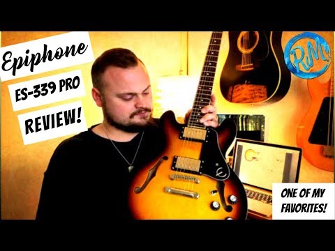 Epiphone ES-339 Pro Review // Semi-Hollow Electric Guitar