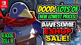 DOOD! AWESOME Nintendo Switch EShop Sales AVAILABLE NOW! LOADS of new LOWEST prices!