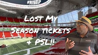 STORYTIME: MY SEASON TICKETS CANCELLED BY ATLANTA FALCONS!! PSL TAKEN AWAY TOO- WHAT IN THE WORLD?!!