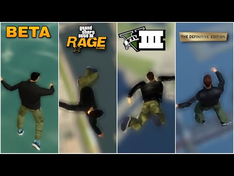 Falling from Sky to Water in All versions of GTA 3(including fan made mods)