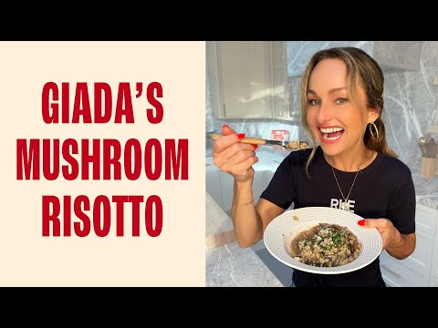 Cozy up with Risotto Ai Funghi (Mushroom Risotto) | Giada De Laurentiis