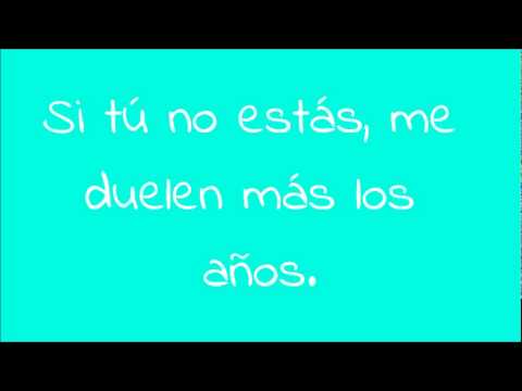 María Villalón - La Lluvia (Lyrics/Letra)