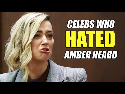 The Long List Of Celebs Who Vehemently Hate Amber Heard