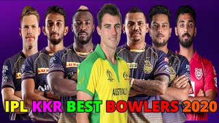 IPL 2020 - Kolkata Knight Riders Bowlers Analysis | KKR Team 2020 | IPL 2020