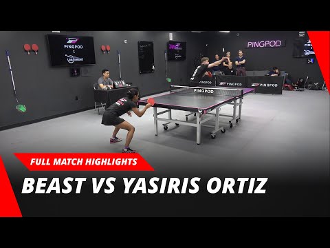 Beast vs Yasiris Ortiz | TTD Team vs PingPod | NYC Edition | Full Match Highlights