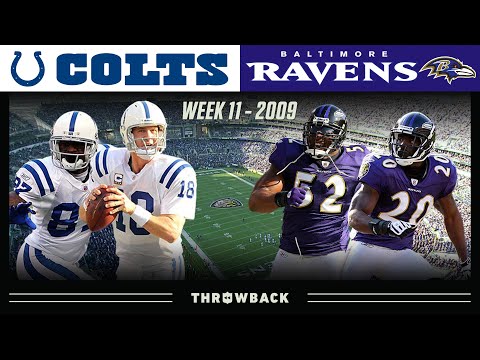 The Battle of 2 Baltimore Franchises! (Colts vs. Ravens 2009, Week 11)