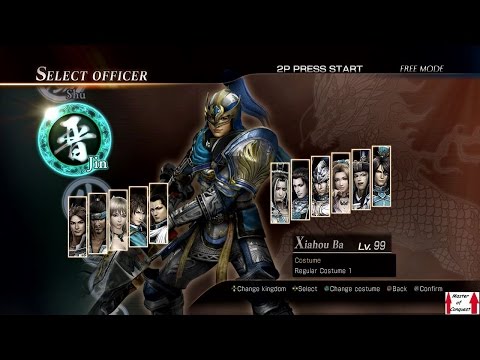 Dynasty Warriors 8 Level 5 Weapon Guides - Xiahou Ba (Capture of Chengdu - Sima Shi's Forces)