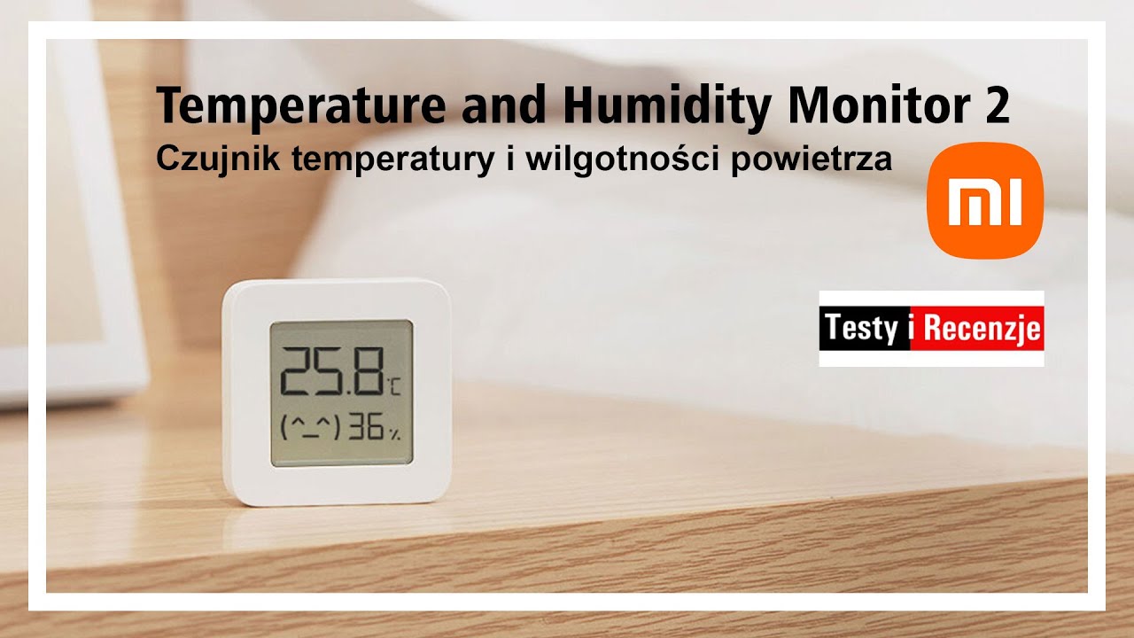 Czujnik temperatury i wilgotności powietrza Xiaomi Mi Temperature and Humidity Monitor 2