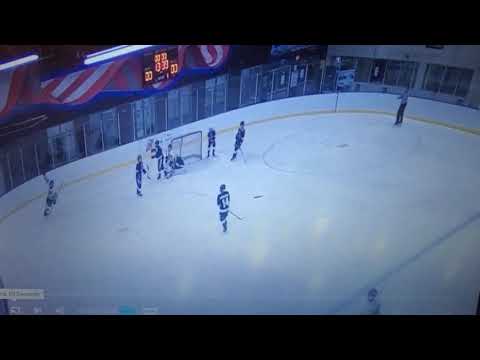 2020-2021 Peewee Major 08 AA - Aidan takes a pass and moves around the D to score on the backhand