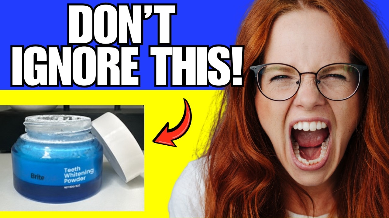 🔥 BRITEWITE TEETH WHITENING POWDER REVIEW – LEGIT? RESULTS, SIDE EFFECTS & VERDICT - DOES IT WORK?