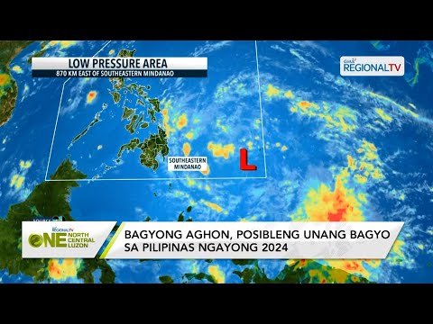 One North Central Luzon: Bagyong Aghon, unang bagyo sa Pilipinas ngayong 2024