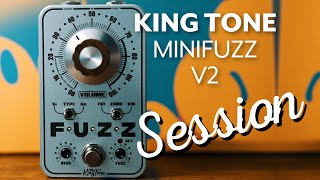 Video thumbnail for Kingtone miniFUZZ v2 Unboxing and Demo by Dens Session