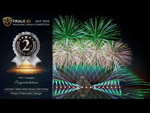 2nd Place "Pro" WINNER - Jordan Mendoza - Pirojor Fireworks Design
