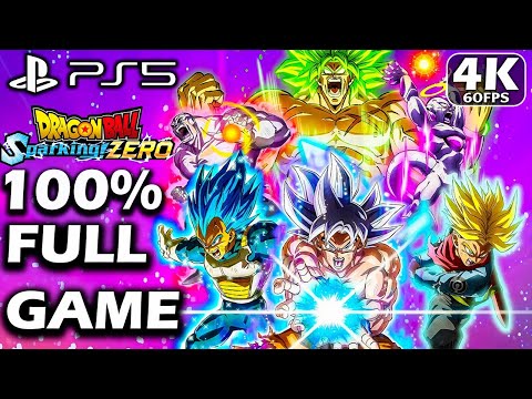 DRAGON BALL SPARKING ZERO Gameplay Walkthrough FULL GAME [4K 60FPS PS5] - No commentary