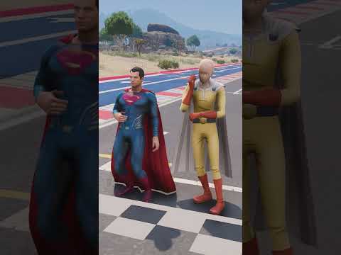 SUPER-RACE | WHO IS THE FASTEST SUPERHERO ? #shorts