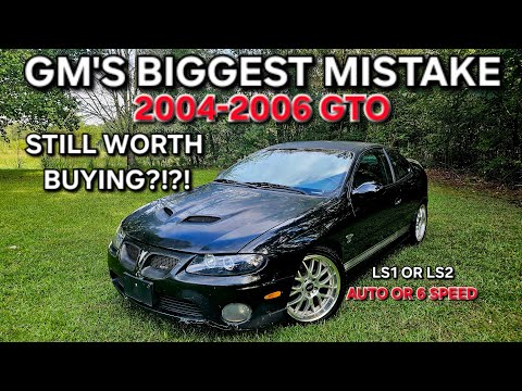 SHOULD YOU BUY AN 04-06 GTO???? #pontiac #gto #lsx #cammed