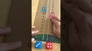 🚀 Fun DIY Rocket Math Game for Kids | Learning with Dice 🎲
