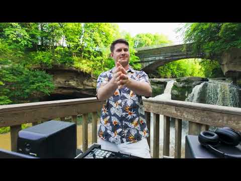 EYUN Waterfall Set at Cascade Falls, Elyria Ohio 2025