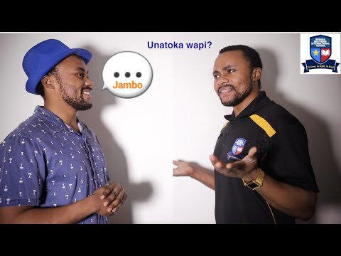 DIALOGUE: Swahili Self Introduction