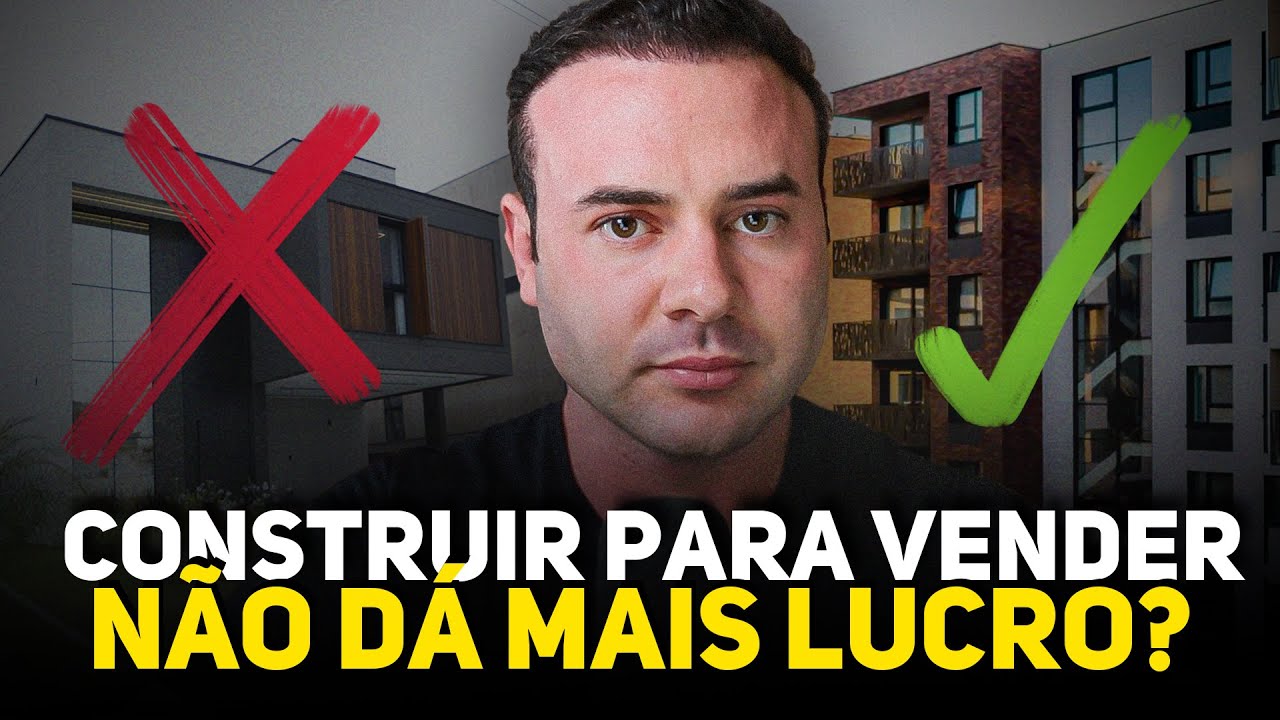POR QUE PAREI DE CONSTRUIR CASAS PARA VENDER