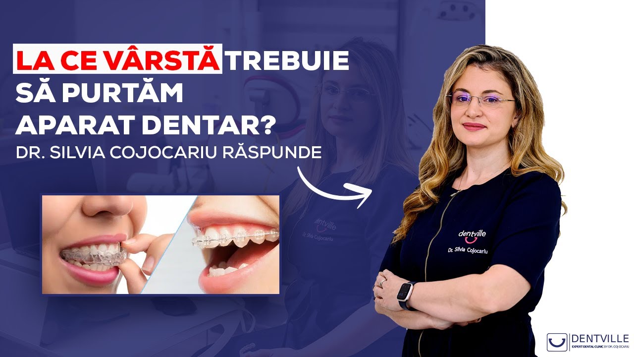 <div style="text-align: left; white-space: normal; overflow: hidden; display: -webkit-box; -webkit-line-clamp: 2; -webkit-box-orient: vertical; line-height: 1.3em;">La ce vârstă trebuie să purtăm aparat dentar | Dr. Silvia Cojocariu | Dentville</div>