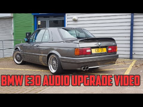 BMW E30 325i Motorsports Complete Car Audio System Upgrade