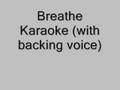 Breathe Karaoke (with backing) Blu Cantrell feat ...