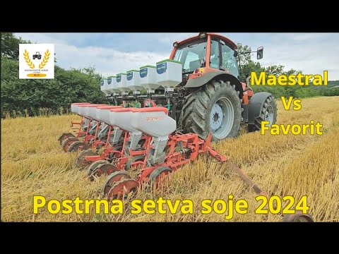 POSTRNA SETVA SOJE 2024 | Selsem Maestral vs NS Favorit | SETVA