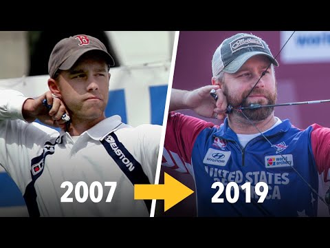 Braden Gellenthien 🇺🇸 archery technique evolution (2007-2019)