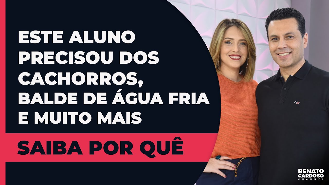 ESTE ALUNO PRECISOU DOS CACHORROS, BALDE DE ÁGUA FRIA E MUITO MAIS &#8211; SAIBA POR QUÊ