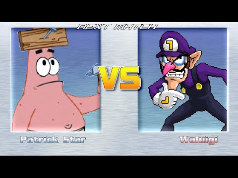Patrick Star versus Waluigi