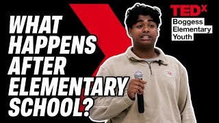 What Happens After Elementary School? | Aariz Inamdar | TEDxBoggess Elementary School