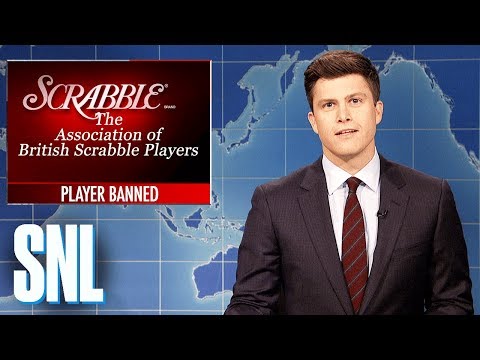 Weekend Update on a Cheating Scrabble Player - SNL