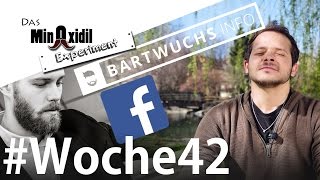 Das Minoxidil Experiment #Woche42 Bartfrühling auf Facebook