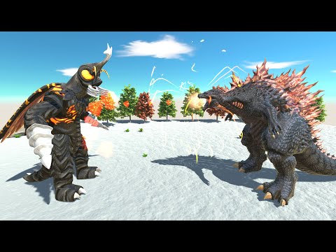 Who Will Win? Megalon Fight Gojira - Animal Revolt Battle Simulator
